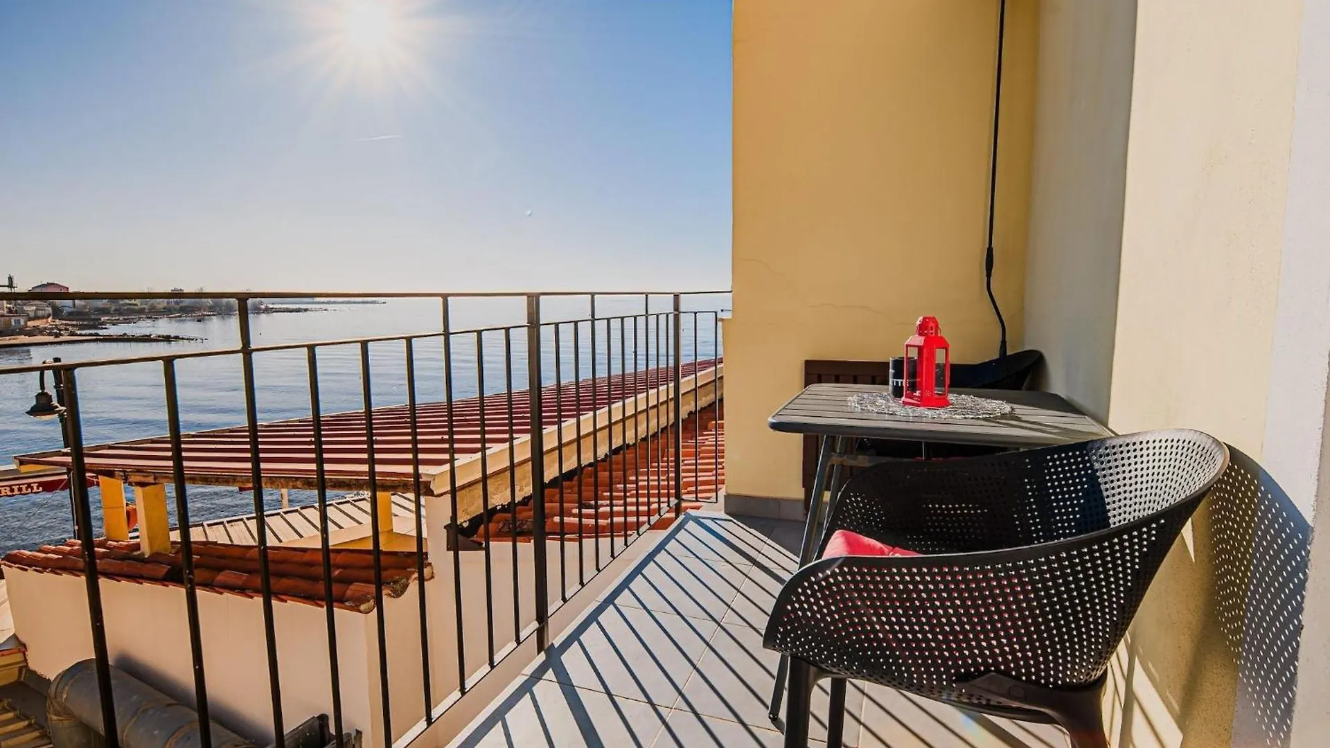 Sleek And Stylish Umag Apartments With Sea View - Two Bedroom Apartment With Balcony